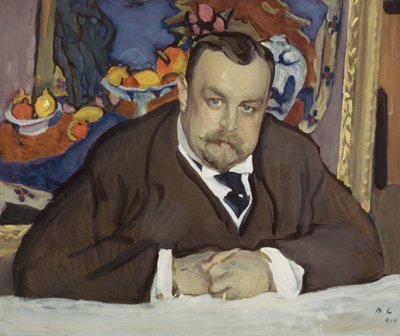 Portrait of I. Morosov by Valentin Aleksandrovich Serov